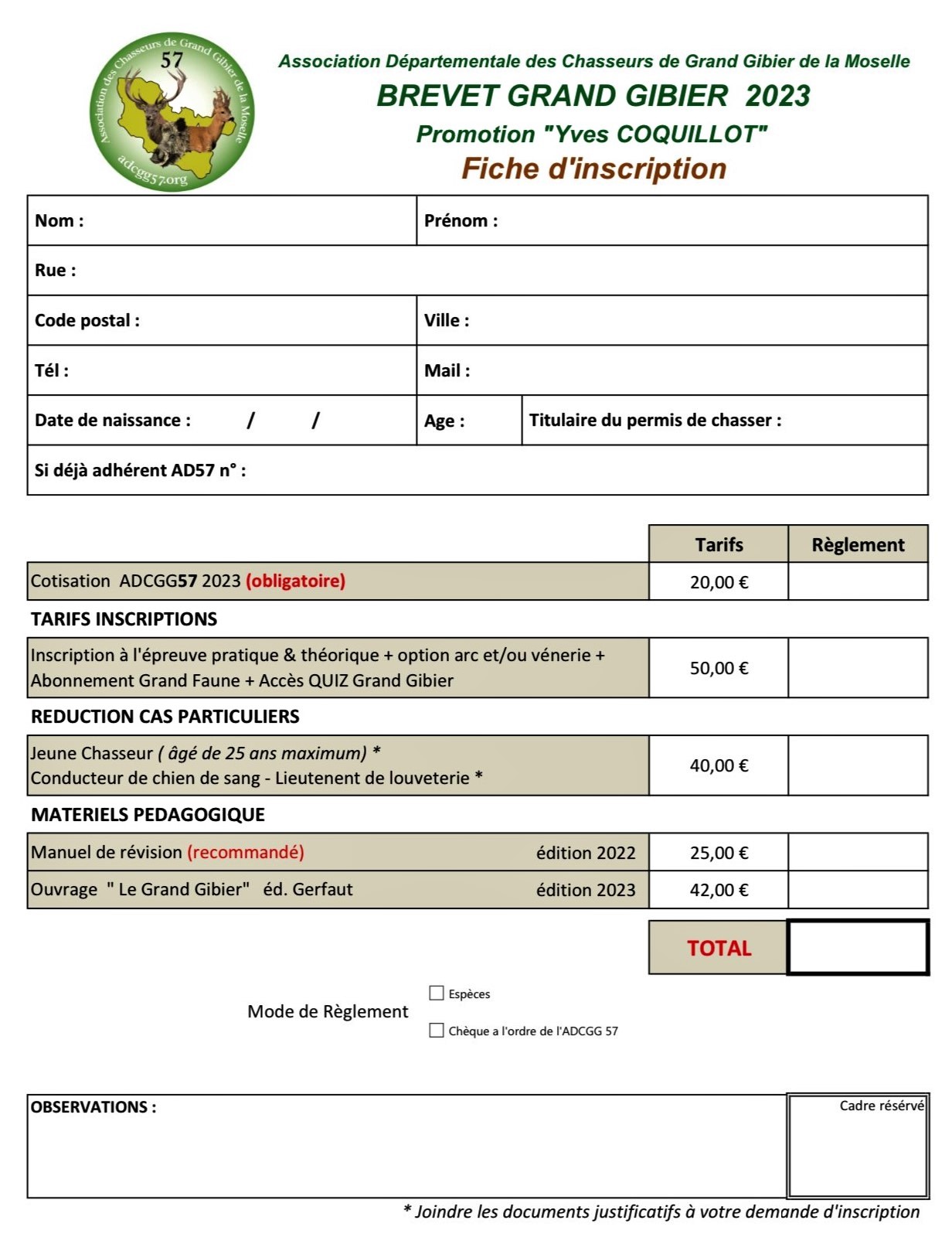 Formations cynégétiques 2024 : informations et inscriptions - Fédération  Départementale des Chasseurs de l'Isère