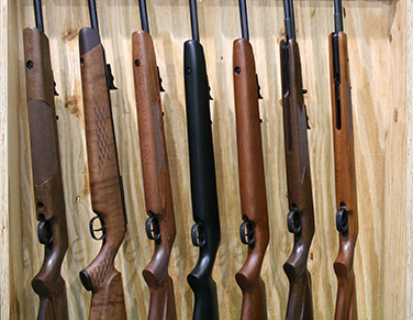 LEGISLATION : stockage et transport des armes