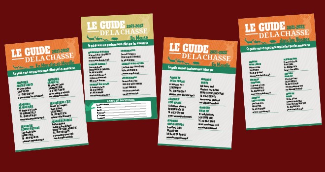 Le Guide De La Chasse 21 22 Est Disponible Chasseurs De L Est