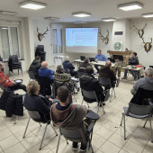 Régulation des corvidés au centre Chevert.  Crédit : AJC 55