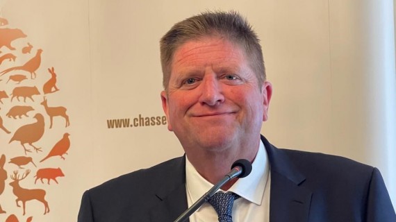 Willy Schraen lance un appel à tous les acteurs du monde de la chasse. Crédit : FNC