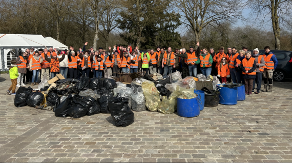 J’aime la Nature Propre est une opération participative et citoyenne de ramassage des déchets dans la nature. Crédit : FDC28