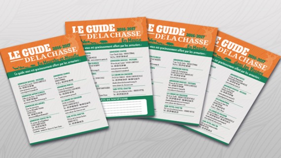 Bannière Guides de la Chasse 2016-2017