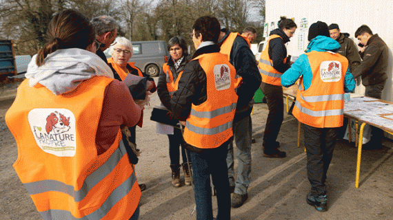 JLNP est un évènement participatif de nettoyage de la nature. Crédit : D.Gest