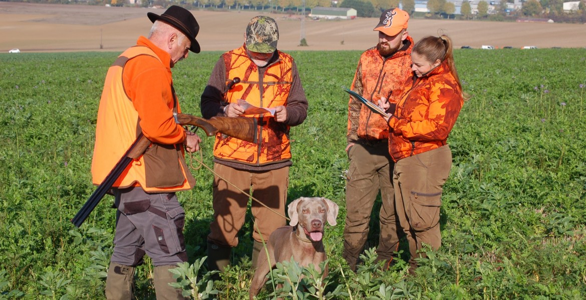 L'Association meusienne des rencontres Saint-Hubert organisait le concours départemental 2025. Crédit : AMRSH