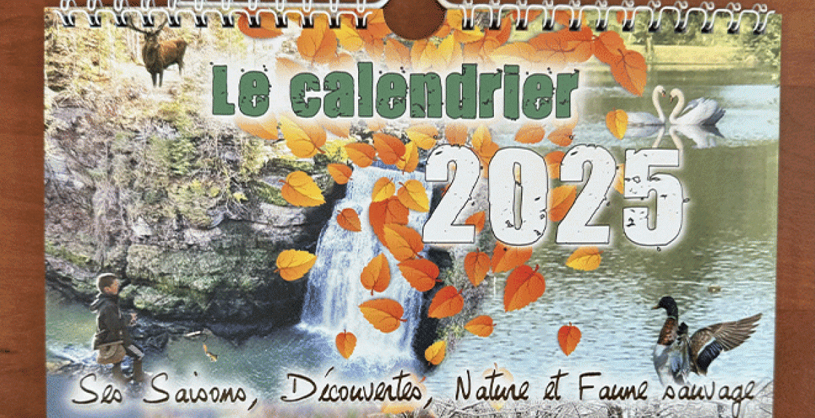 Le calendrier de l'ADGCP. Crédit : FDC 88