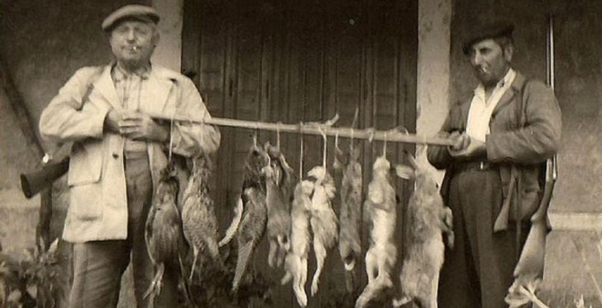 Tableau de chasse pendant la période de la Seconde Guerre mondiale